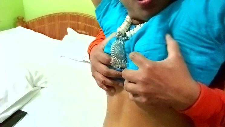 Indian Bhabhi Alisha Hot Office Romance - Brother in Law Fucks Her Hard & Presses Her Big Natural Tits