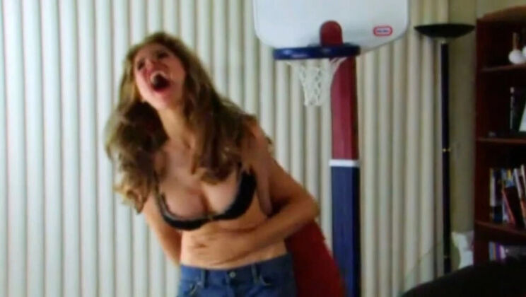 Wild Lesbian Basketball Game - Candle Boxxx's Big Tits & Foot Fetish Fun