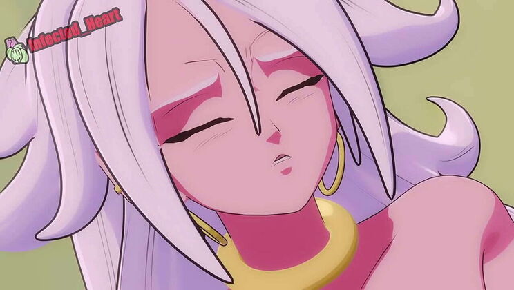 Android 21 Gets Pile Drivered & Creampied - Big Dick Animated Fuck