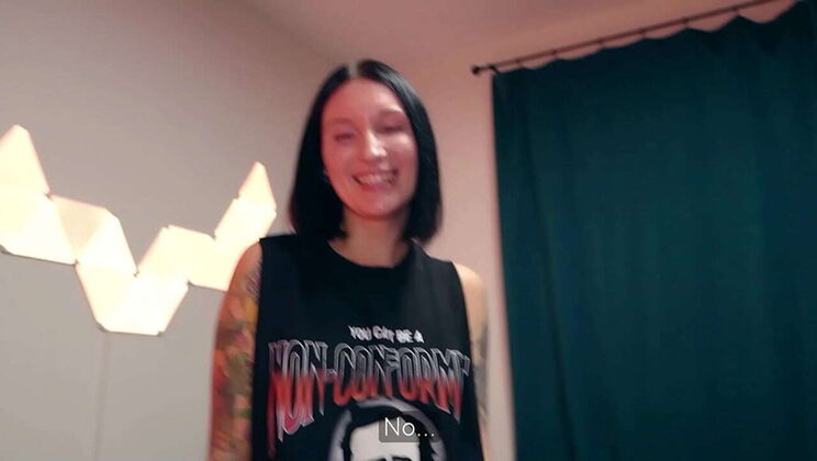 Nerdy Step Brother Can't Resist My Juicy Ass - Keokistar & Chriss Tenson Wild Fuck