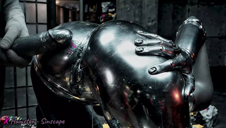 Amateur MILF Step Mom Robot Sucks Sperm in German HD POV