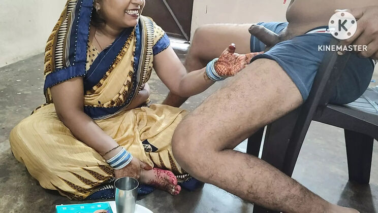 Rakshabandhan Special Fucking with Annuakhil - Desi Aunty Blowjob and Rough Doggy Style Sex
