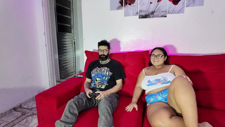 Brazilian BBW Teen Pamela Panda Loses Bet and Gets Her Pussy Eaten Deliciously