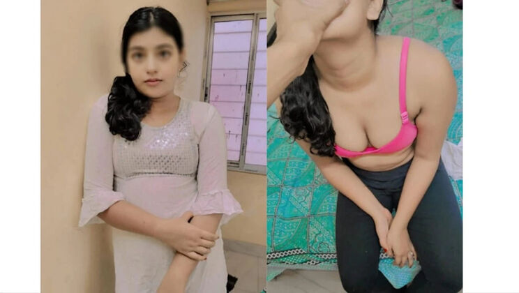 Desi Indian Village Girl Ankita Hard Fuck - Tight Pussy MMS Sex Video in Hindi