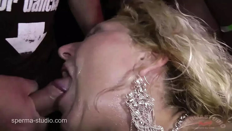 Disco Gangbang Orgy: India Amazonas & Tekohas Take Multiple Cumshots & Creampies in Hardcore Party Sex