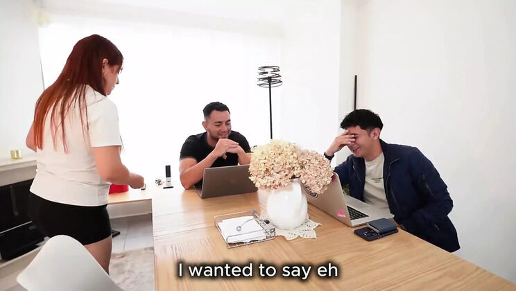 Mute Latina MILF Threesome - Big Ass & Tits Fucking in Hot Homemade Sex