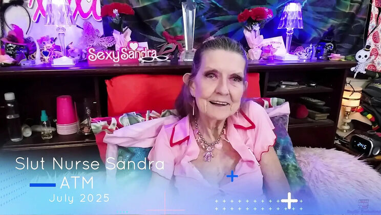 Summer 2025 Hot Anal with Sexy Sandra and Sir Christopher - Hardcore GILF Granny Moaning