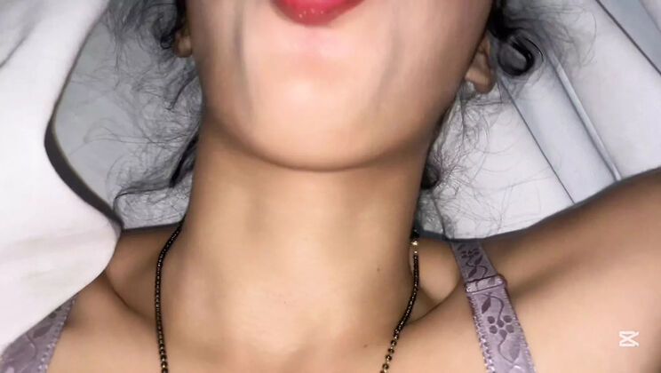 Indian Stepsister Gives Blowjob and Swallows Cum in Mouth