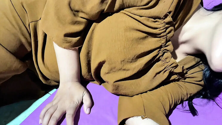 Hulala1001 & Naylalala Horny Stepsister Handjob - Big Tits Jerking Off Brother