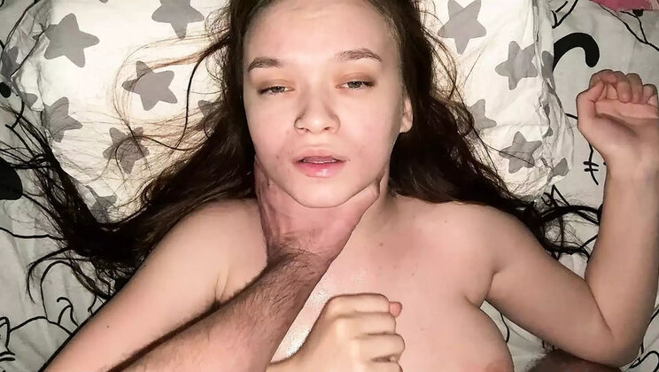 Daddy Fucks My Big Natural Tits And Cums On Them - Airaccoon Part 1