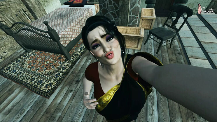 Desi Bhabhi Hot Confession - Indian Aunty Fingering and Squirting in Hindi