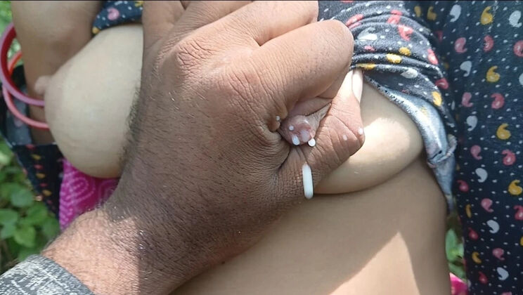 Indian Bhabhi Fucked Hard in Jungle - Hindi Sex with Kimmo, Blowjob, Handjob, Cowgirl, Cum in Mouth