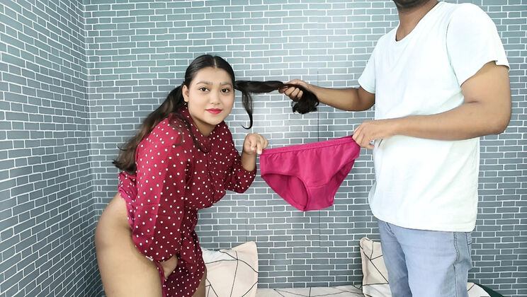 Stepbrother Fucks Cute Stepsister Home Alone - Big Tits, Blowjob, Cum on Face