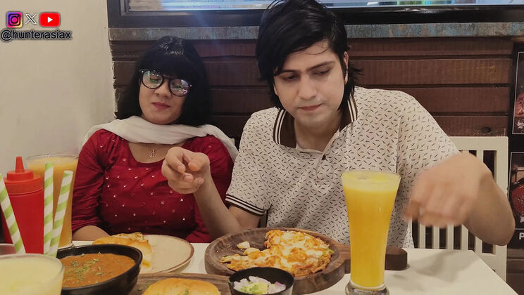 Hunter Asia Hungry For Dick - Big Natural Tits Asian Girlfriend Blowjob & Cumshot