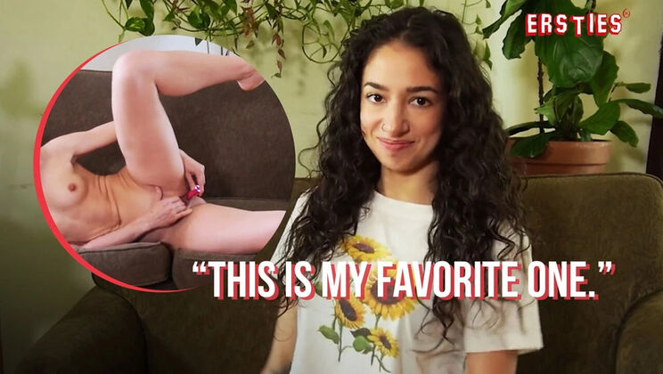 Dark Haired Beauty Alex Masturbates with Her Favorite Vibrator - Solo Pussy Play