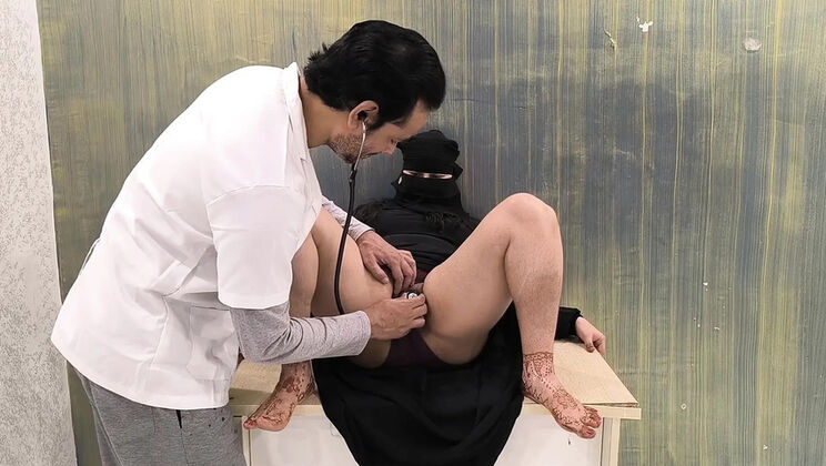 Indian Doctor PujaPrem Fucks Patient Hardcore with Big Cock in Hindi