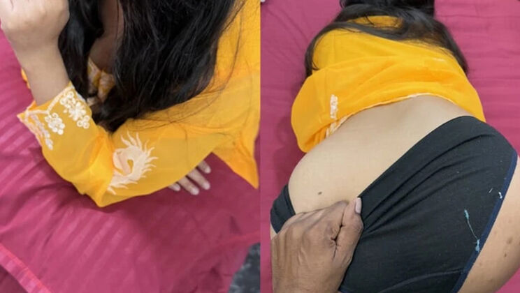 Desi Village Stepsister Sucks and Fucks in Room - Cum in Mouth, Big Ass, 4K