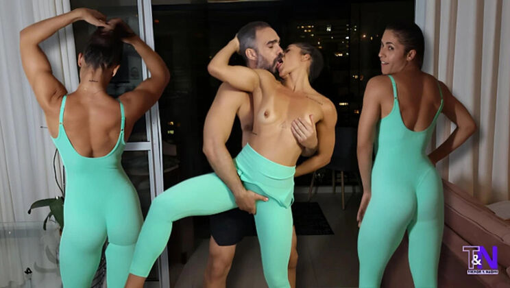 Gym Hookup: Horny Latina Amateur Fucked Hard by Trevor Rogen