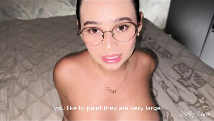 Shirley Musk My Wife's Busty Bestie Hard Fuck - Big Tits Latina Amateur Doggy Style Cheating