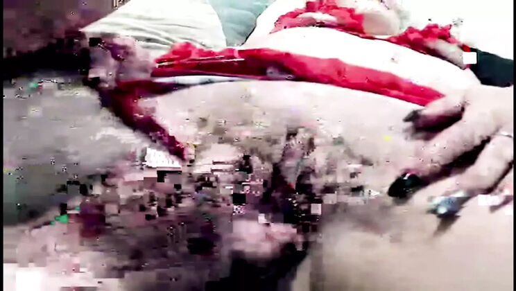 Red Thong Christmas Dance Webcam with Lo-Fa - Amateur Striptease & Live Moaning