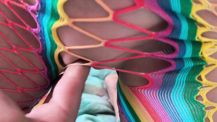 Stepbrother Admires My Virgin Pussy - Fingering and Masturbation with Natural Tits