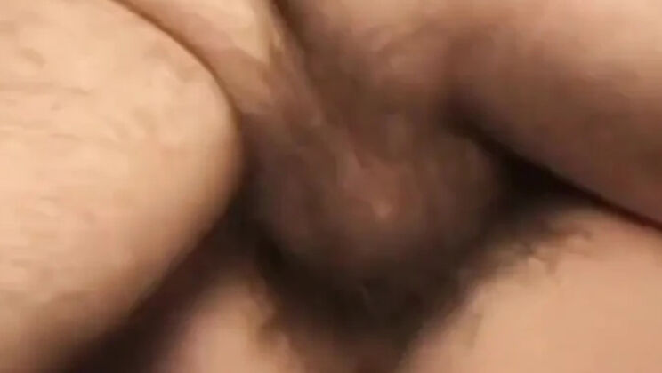 Amateur Couple Hairy Pussy Anal Fucking - Cum in Ass & Big Tits