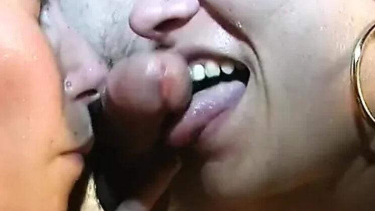 German Gangbang Facial - Horny Sluts Get Cum On Face