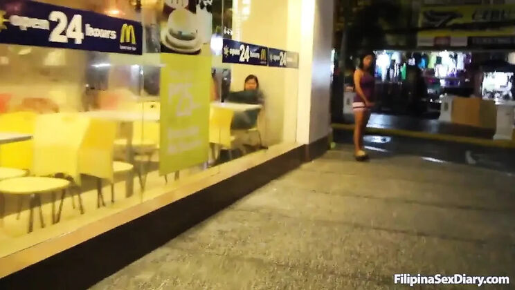 Juicy Asian pussy creampie filled with white dude's hot cum