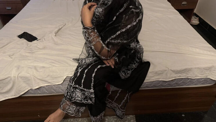 Wild Desi Stepsister Hard Anal Doggy Style in Hotel Room - Rough 4K Fuck with Anal Beads