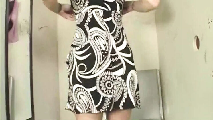 Busty Blonde Kirra Lynne Sucks Dick at Gloryhole in Locker Room