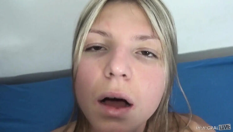 Gina Gerson POV Blowjob & Fucking - Skinny Blonde MILF in HD