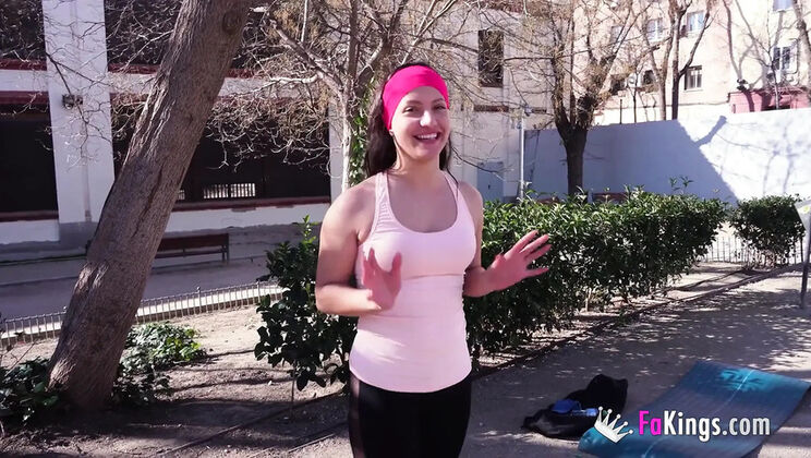 Brunette College Student Lucy Duarte Tests Classmate's Fucking Skills