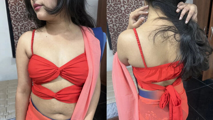 Desi Bhabhi Doggystyle Fucked Hard by Devar's Big Cock - Rough Indian Sex & Cum in Mouth