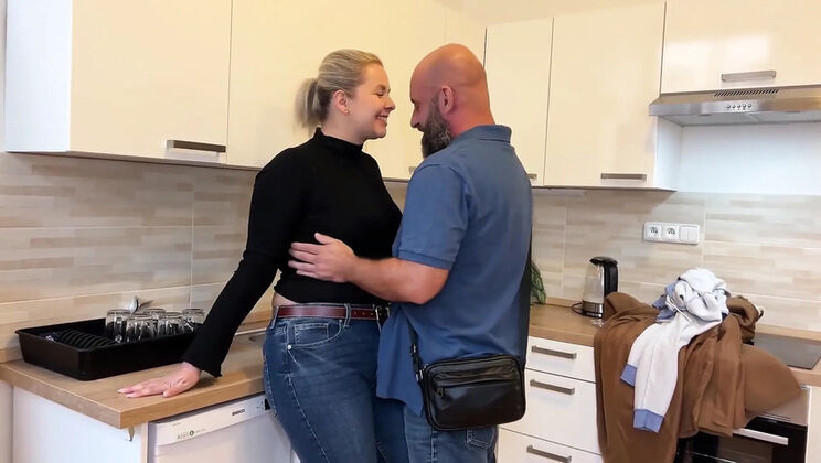 Busty Real Estate Agent Gets Hard Fuck by Big Dick Client - Blonde MILF with Big Tits