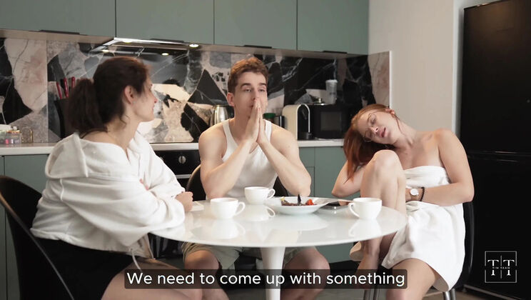 4K HD Blowjob with Christafeer Robien & Princess Lili - Big Cock in Mouth Teen Orgasm