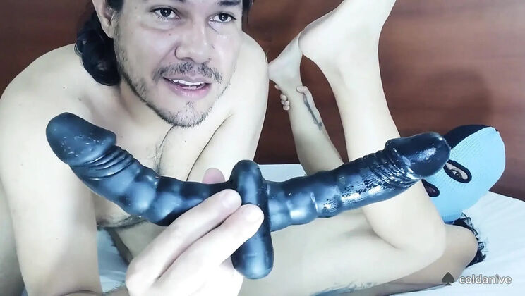 Afternoon Anal Fun: Latina Femdom Pegging & Rimming a Beginner #444