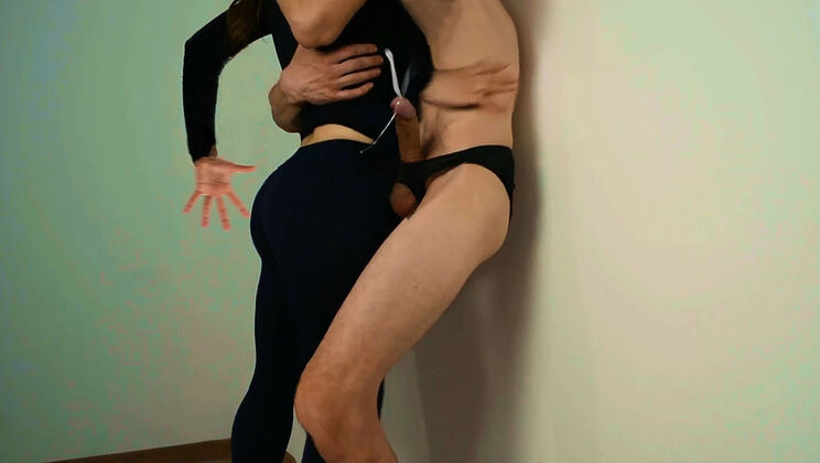 LisaFem Makes BF Cum Twice Hands Free From Just a Kiss - Big Cock Teen Amateur Orgasm