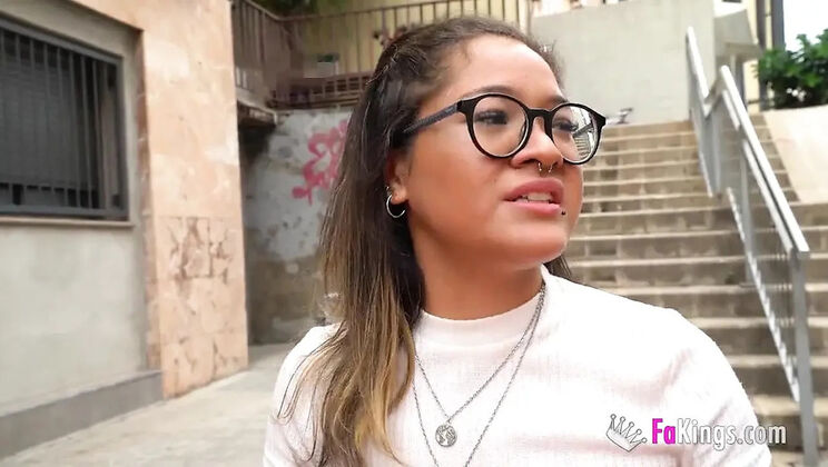 Amateur Teen Beth Choy Casting - Sweet Brunette Begins Her Porn Career Dream