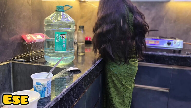 Indian Boss Fucks Employee's Wife at Home - Sammy Sins Rough Sex