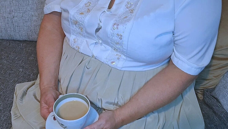 Desperate Granny Audition - BBW Wife Big Natural Tits Homemade
