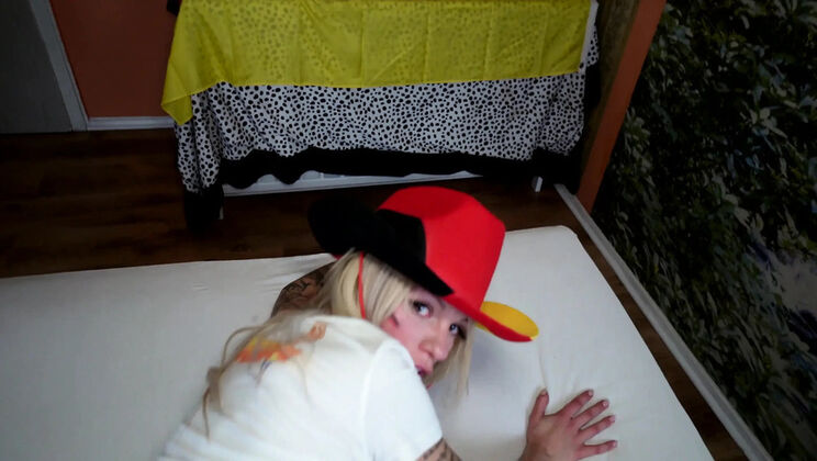 German MILF Fucks Me After Watching World Cup - Big Tits Blowjob Cumshot