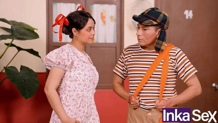 Petite Latina teen gets her tight ass destroyed by big dick in public