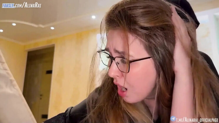 Step Son Creampie - Alina Rai's Pussy Filled With Thick Cum