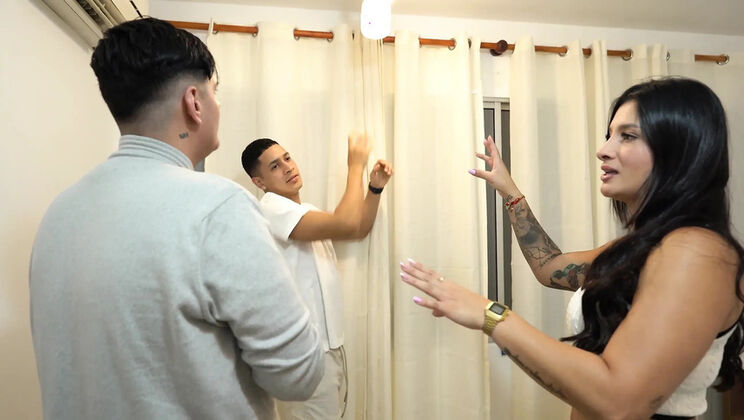 Salome Gil Colombian Teen Fucks Client After Massage - Big Tits Blowjob & Facial in 4K