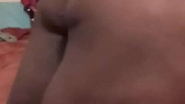 Thick Pregnant Girlfriend Doggystyle Fuck Against Bed - Rough Homemade Sex