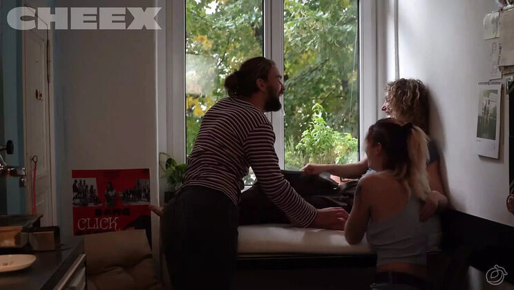 Muriel La Roja Satisfied Sunday Threesome with Anal and Big Tits