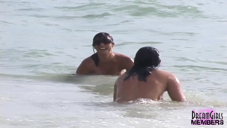 Amateur Lesbian Beach Sex - Public Nudity & Risky Outdoor Fetish in Florida Today