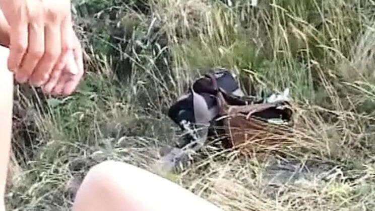 Hot Ass Amateur Teen Gets Anal Bang Outdoor