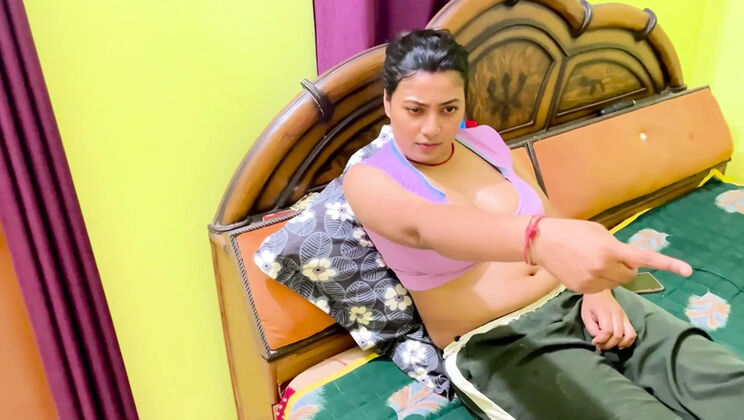 Hot Indian Bhabi Ragini Furious at Devar - Home Alone Anal & Blowjob Hindi Viral Video