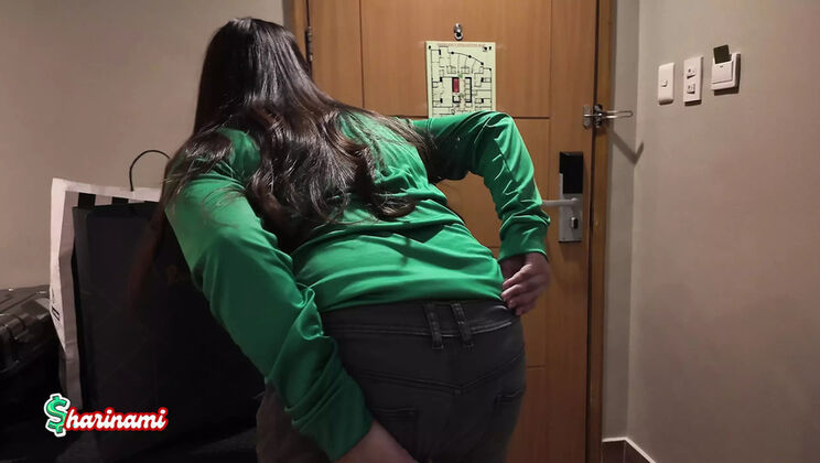 Asian Teen Sharinami Delivers Wrong Package and Gets Banged Hard - Creampie POV